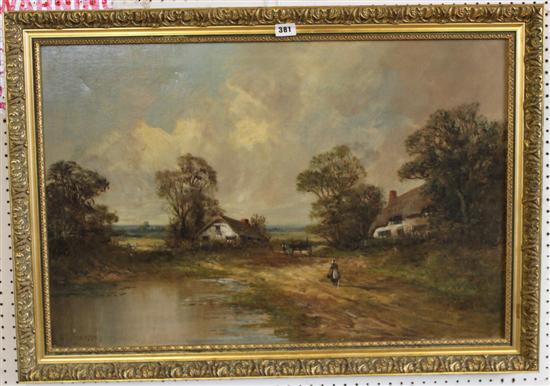 Frederick Jameison oil landscape